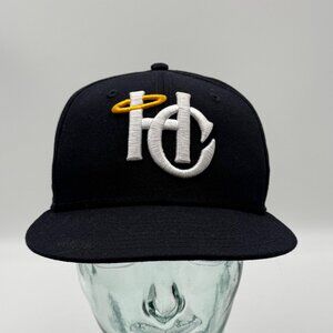 New Era 59Fifty Charleston River Dogs Hat Holy City Fitted Cap Sz 7 1/4 Baseball